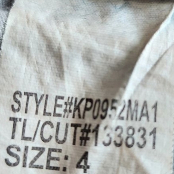 KUT Catherine Ankle Straight Jeans Sz 4 Dark Wash Raw Hem - Picture 10 of 12